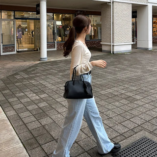 Loose-fit summer denim