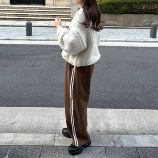 Track line string pants
