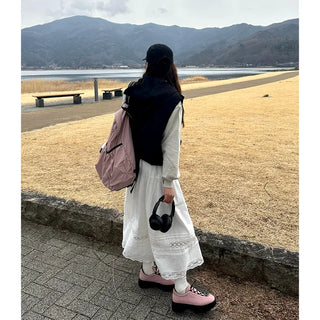 V-gusset oversized sweatshirt