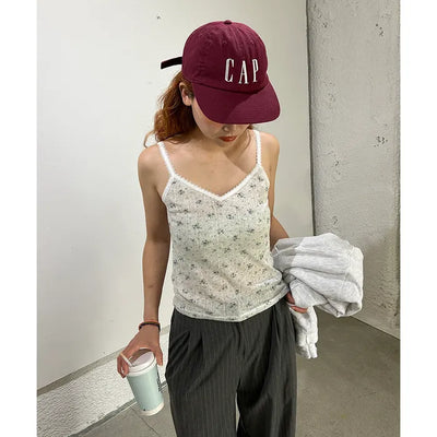 Lace Flower Camisole