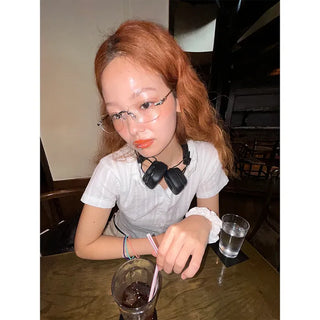 Rimless glasses