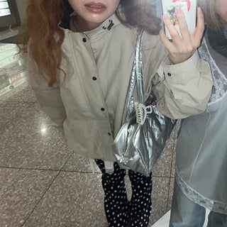 Metallic Double Bag