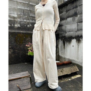 Daily Linen Two-Pleat Pants