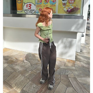 Checked feminine blouse