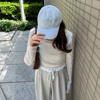 Polka Dot Long T-Shirt