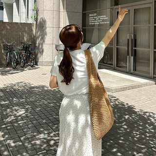 Rattan Shoulder Bag