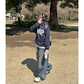 (Unisex) Lettering Sweatshirt