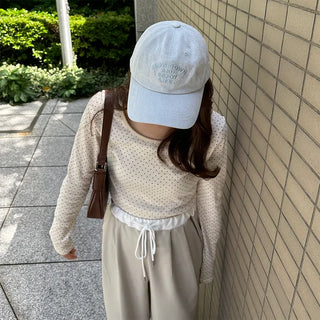Polka Dot Long T-Shirt