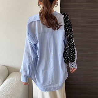 Summer Simple Sheer Shirt