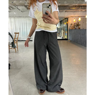 String stripe pants
