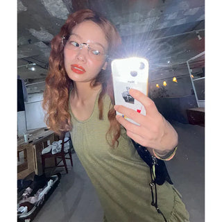 Rimless glasses