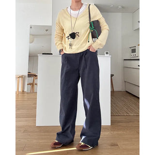 Vivid V-neck knit