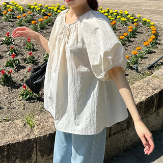 Puff volume blouse