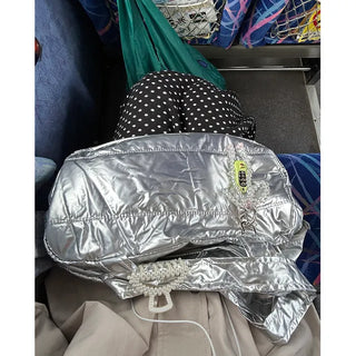 Metallic Double Bag