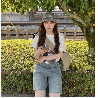 (Unisex) Camo Ball Cap