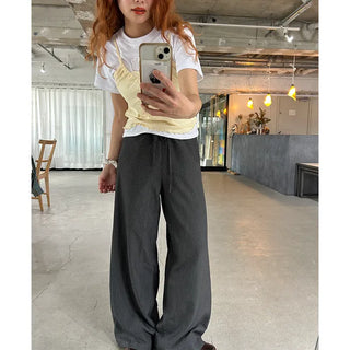 String stripe pants