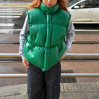 (Unisex) Vegan Leather Padded Vest
