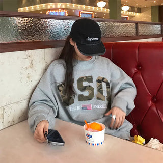 (Unisex) USA Camouflage Sweatshirt