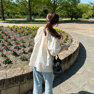 Puff volume blouse