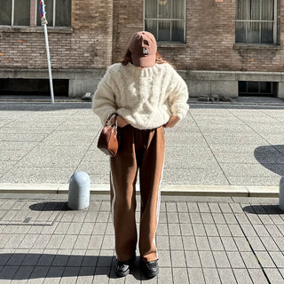 Track line string pants