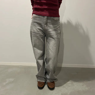 Smoky Wide Denim Pants