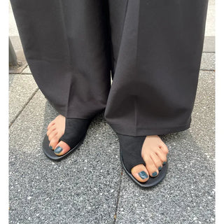 Cutout strap sandals