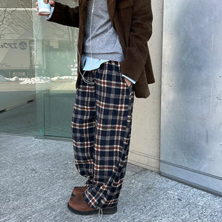 (Unisex) Banding Check Pants