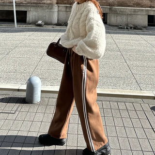 Track line string pants