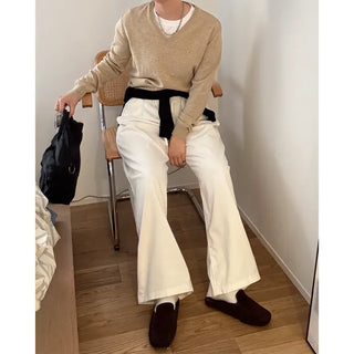 Basic Banding Cotton Pants