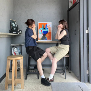 Wide Chino Shorts