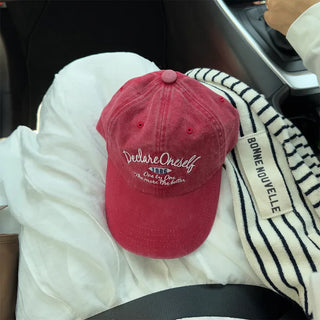 Embroidery Lettering Cap