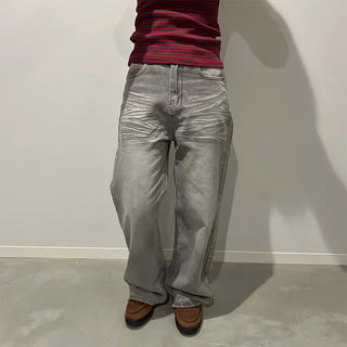 Smoky Wide Denim Pants
