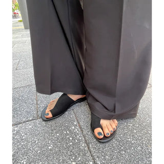 Cutout strap sandals