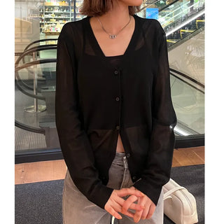 Cool sheer cardigan