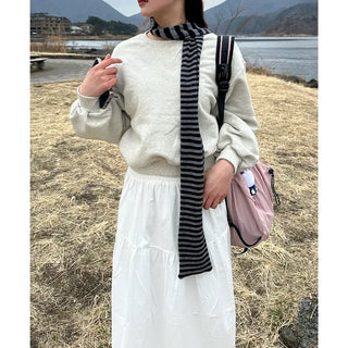 V-gusset oversized sweatshirt
