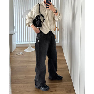 Lightweight cropped hoodie