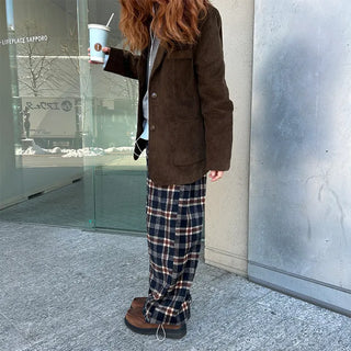 (Unisex) Banding Check Pants