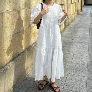 Puff Long Dress