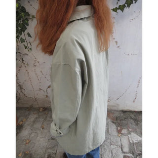 Single trench coat