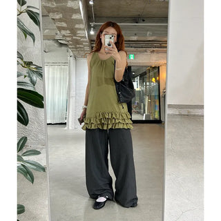 String stripe pants