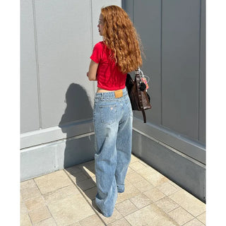 Cropped soft t-shirt