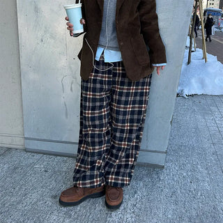 (Unisex) Banding Check Pants