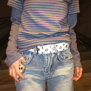 Eyelet belt