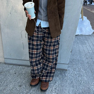 (Unisex) Banding Check Pants