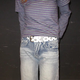 Eyelet belt
