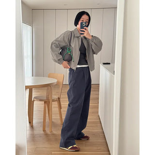 Basic Banding Cotton Pants