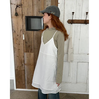 Layered camisole dress