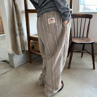 Striped Banding Pants