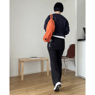 Stitched raglan sweatshirt