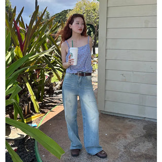 Suede square belt
